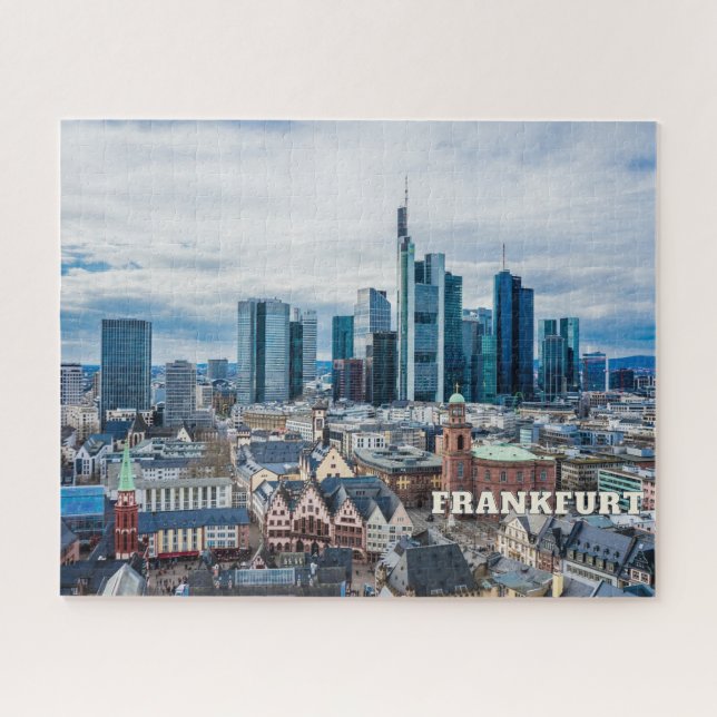 Frankfurt, Germany City View   Jigsaw Puzzle (Horizontal)