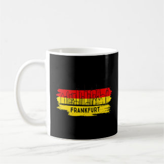 Frankfurt Germany Flag Deutsche Flagge Deutschland Coffee Mug