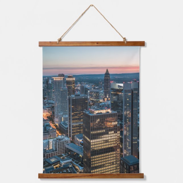 Frankfurt Germany Hanging Tapestry (Front)