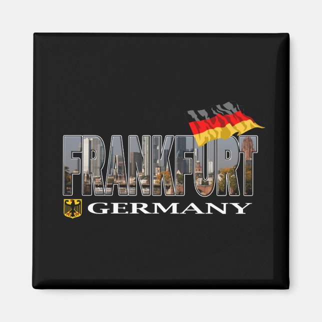 Frankfurt Germany Magnet (Front)