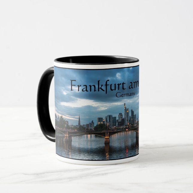 Frankfurt Germany Mug (Front Left)