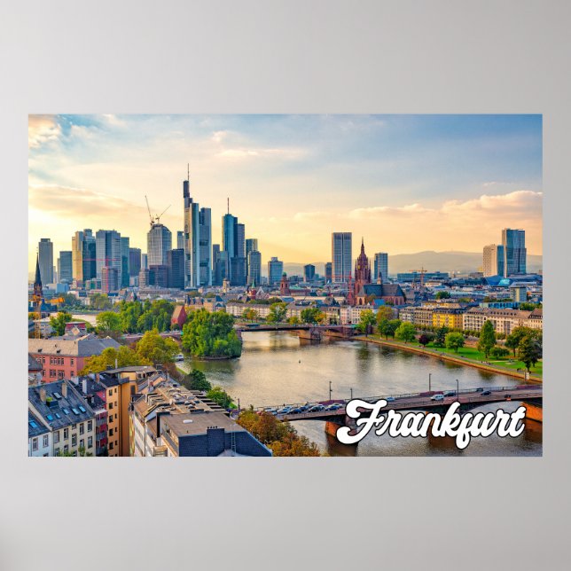 Frankfurt, Germany Poster (Front)