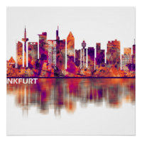 Frankfurt Germany Skyline