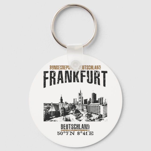 Frankfurt Key Ring (Front)
