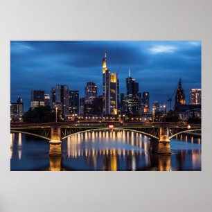 Frankfurt Main Germany Poster