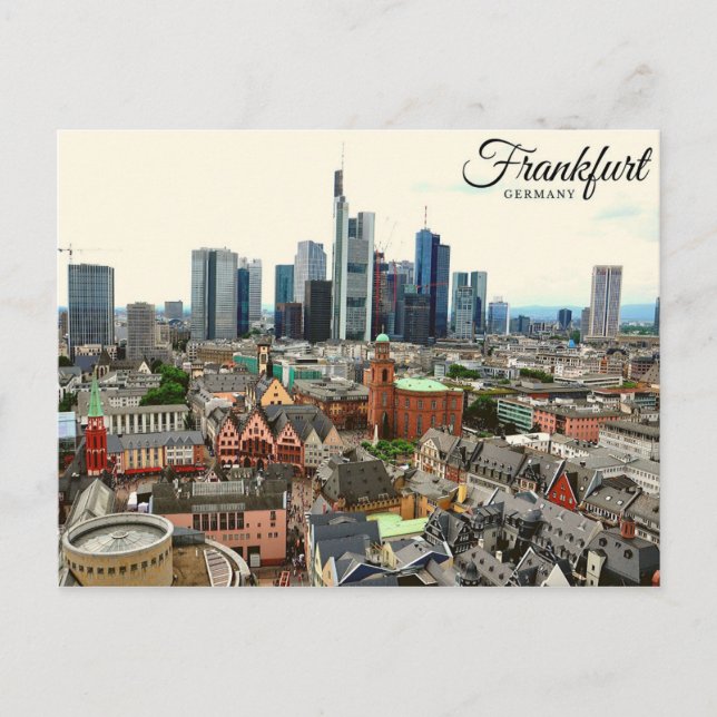 Frankfurt Postcard (Front)