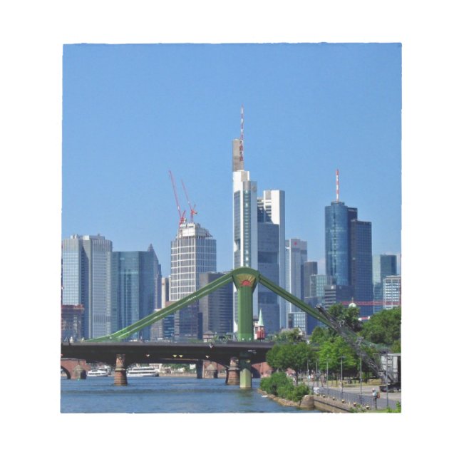 Frankfurt skyline notepad (Front)