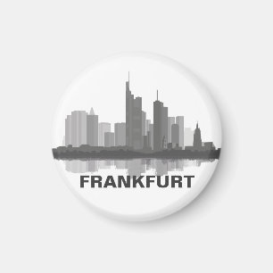 Frankfurt Skyline refrigerator Magnet