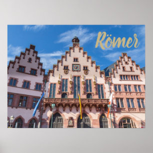 Frankfurter Roemer Germany Frankfurt City Hall Poster