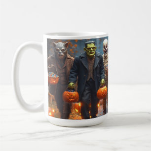 Frankie and Friends, Halloween Coffee Mug