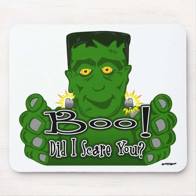 Frankie Boo! Did I Scare You? Mouse Pad (Front)