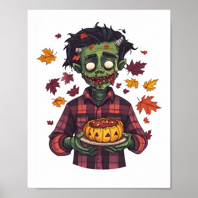  Frankie Loves Fall Poster (Front)