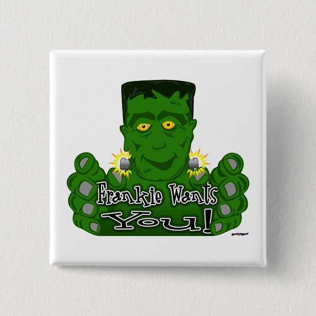 Frankie Wants You! 15 Cm Square Badge (Front)