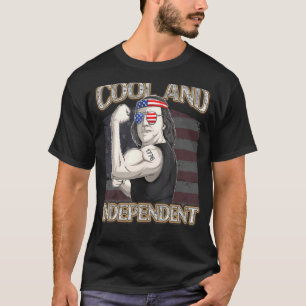Franklin Benjamin 4th Of July Patriotic Usa Flag M T-Shirt