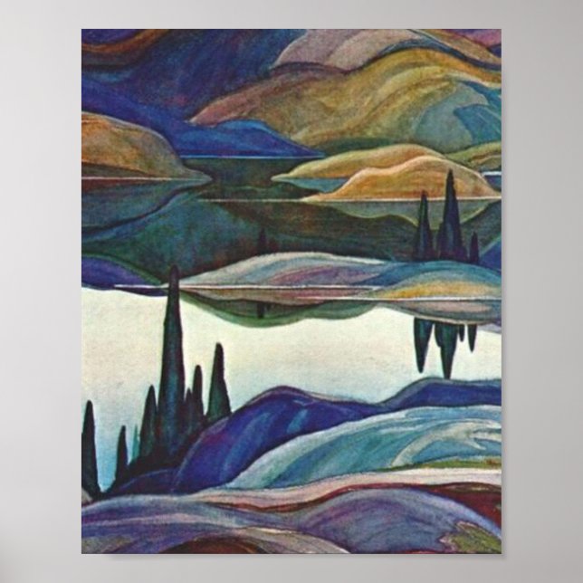 Franklin Carmichael - Mirror Lake Poster (Front)