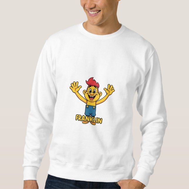 Franklin Cartoon Character Sweatshirt (Front)