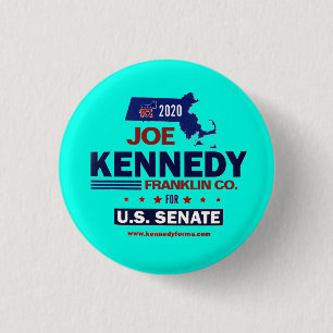 Franklin County for Joe Kennedy 2020 3 Cm Round Badge
