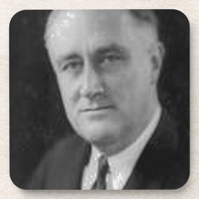 Franklin D Roosevelt Coaster (Front)