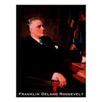 Franklin D. Roosevelt, FRD American President USA