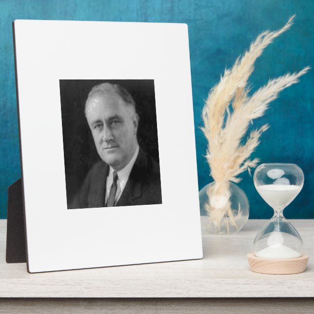 Franklin D Roosevelt Plaque (Side)