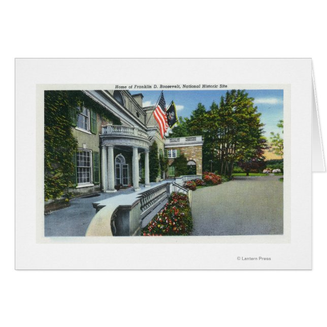 Franklin D Roosevelt's House (Front Horizontal)