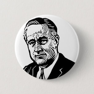 Franklin Delano Roosevelt button