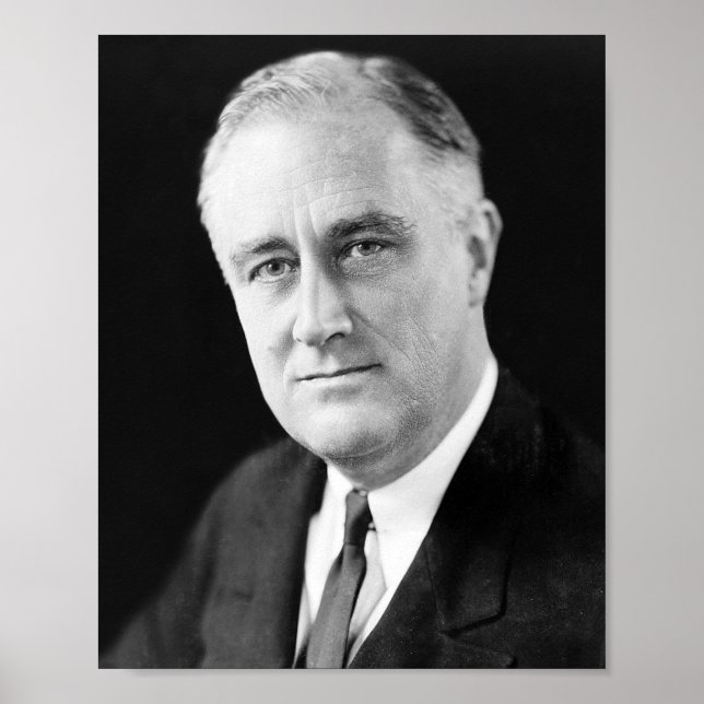 Franklin Delano Roosevelt Poster (Front)