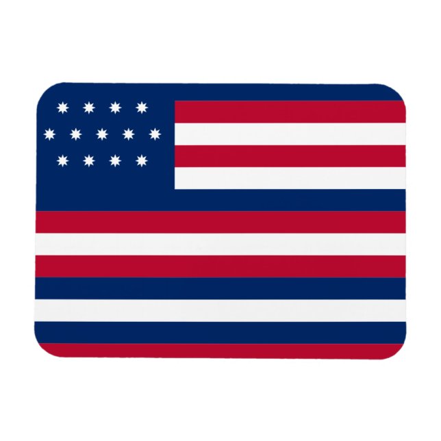 Franklin Flag flexible magnet (Horizontal)