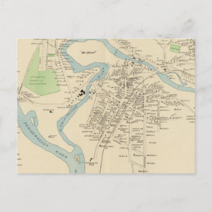 Franklin, Franklin Falls Postcard