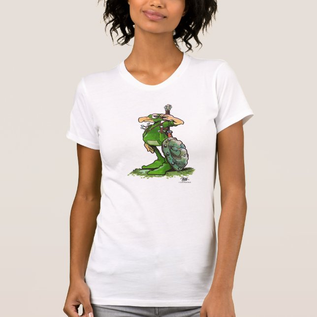Franklin Gothic Green T-Shirt (Front)
