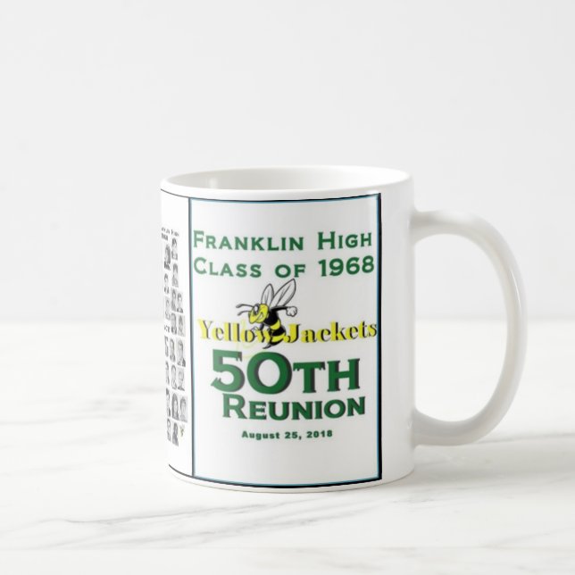 Franklin High Class of 1968 50th Reunion cup (Right)
