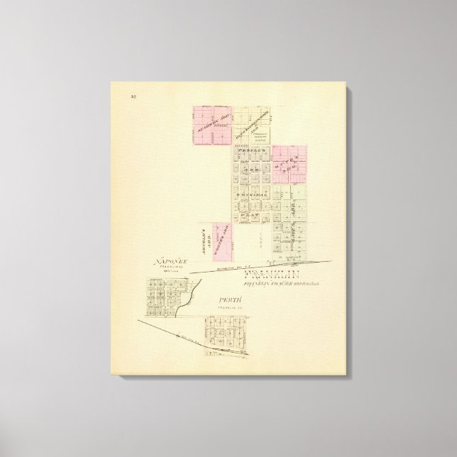 Franklin, Nebraska Canvas Print (Front)