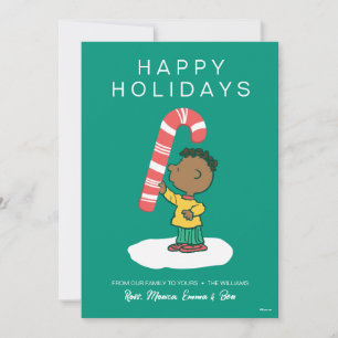 Franklin Peppermint Candy Holiday Card