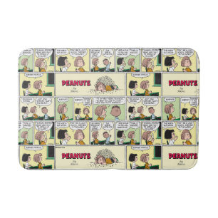Franklin, Peppermint Patty & Marcie   Math Class Bath Mat