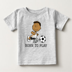 Franklin Playing Soccer Baby T-Shirt