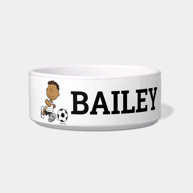 Franklin Playing Soccer Bowl (Front)