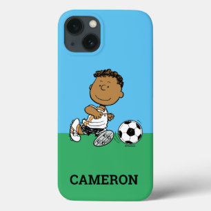 Franklin Playing Soccer iPhone 13 Case