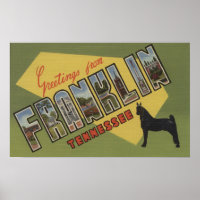 Franklin, Tennessee - Large Letter Scenes