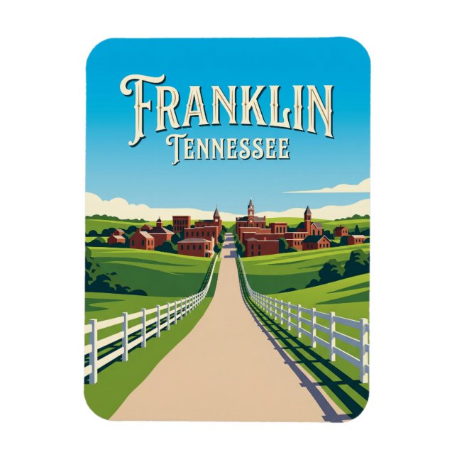 Franklin USA Magnet (Vertical)