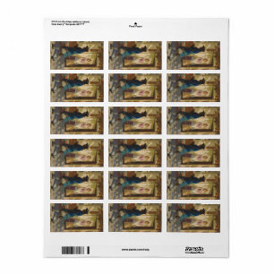 Franklin's Arrival in Philadelphia by N. C. Wyeth Label