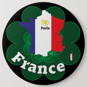 Frankreich France Francia Button