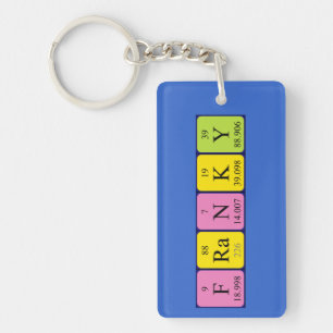 Franky periodic table name keyring