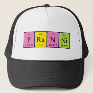 Franni periodic table name hat
