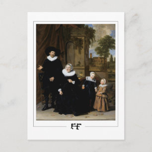 Frans Hals #5 - Fine Art Postcard