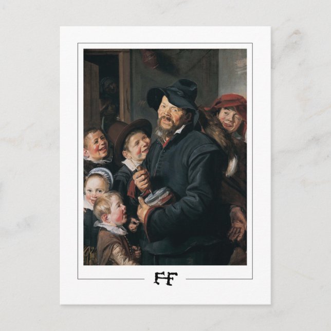 Frans Hals #6 - Fine Art Postcard (Front)