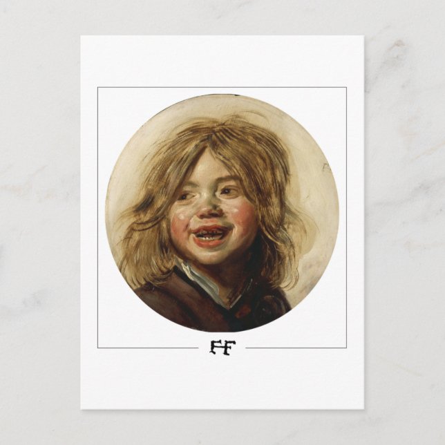 Frans Hals #97 - Fine Art Postcard (Front)