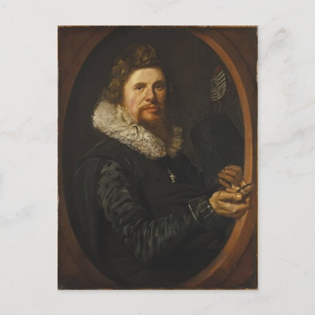 Frans Hals- Portrait of a Man Postcard (Front)