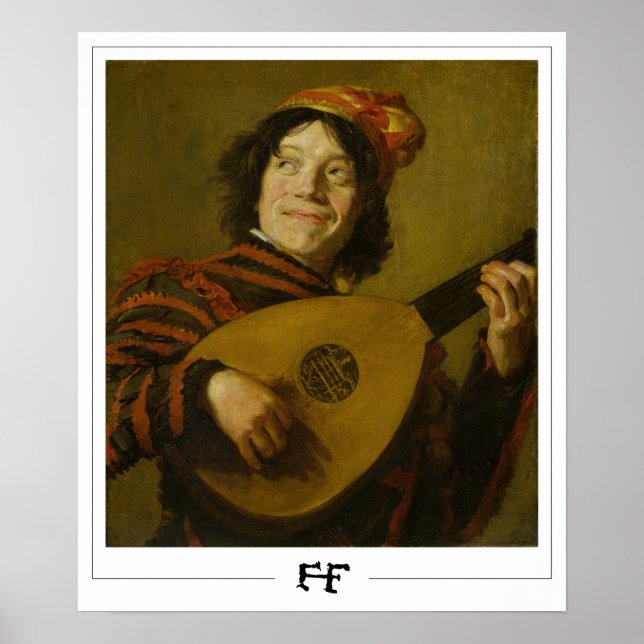 Frans Hals Zedign Art Poster #1 (Front)