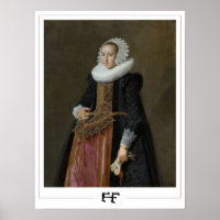 Frans Hals Zedign Art Poster #106