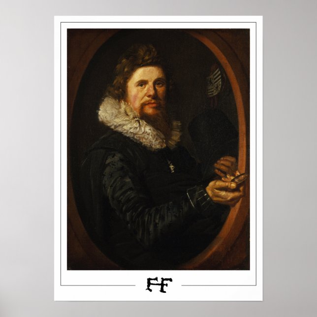 Frans Hals Zedign Art Poster #124 (Front)